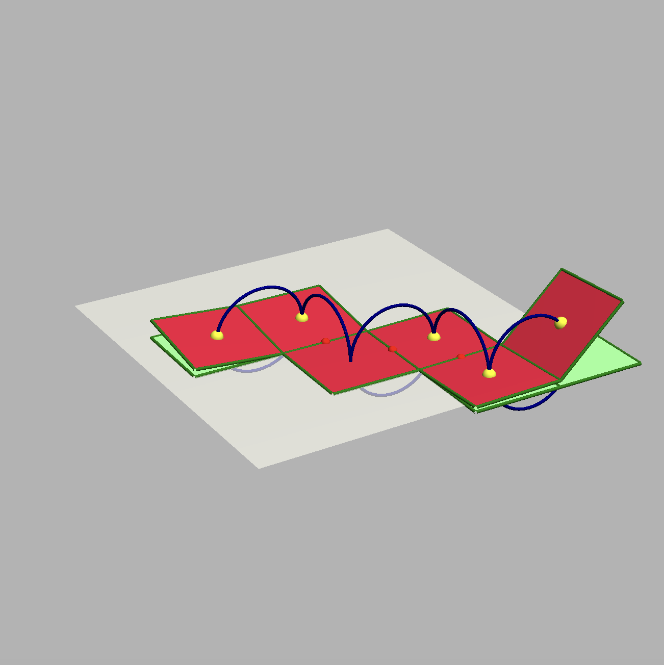 From the net to the cube